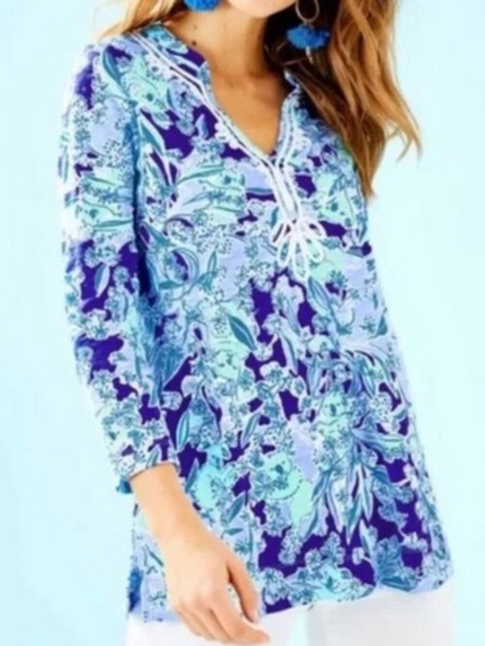 Lilly Pulitzer Koalafications Kaia Tunic Top Size S